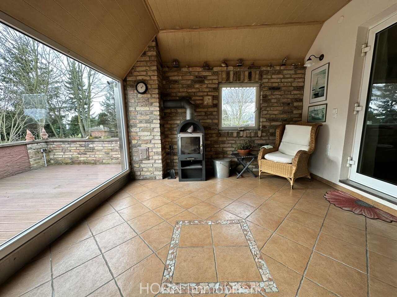 Doppelhaushälfte auf wunderschönem Grundstück nahe Fehrbellin