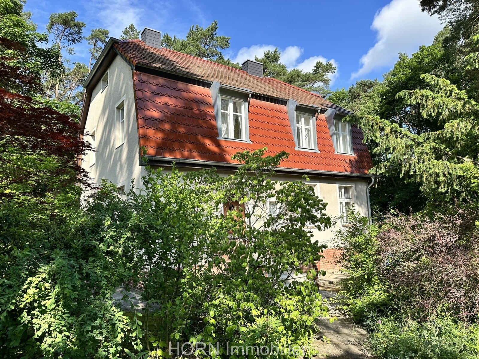 Malerisches Einfamilienhaus auf waldähnlichen Grundstück mit Zugang zum Rhin 