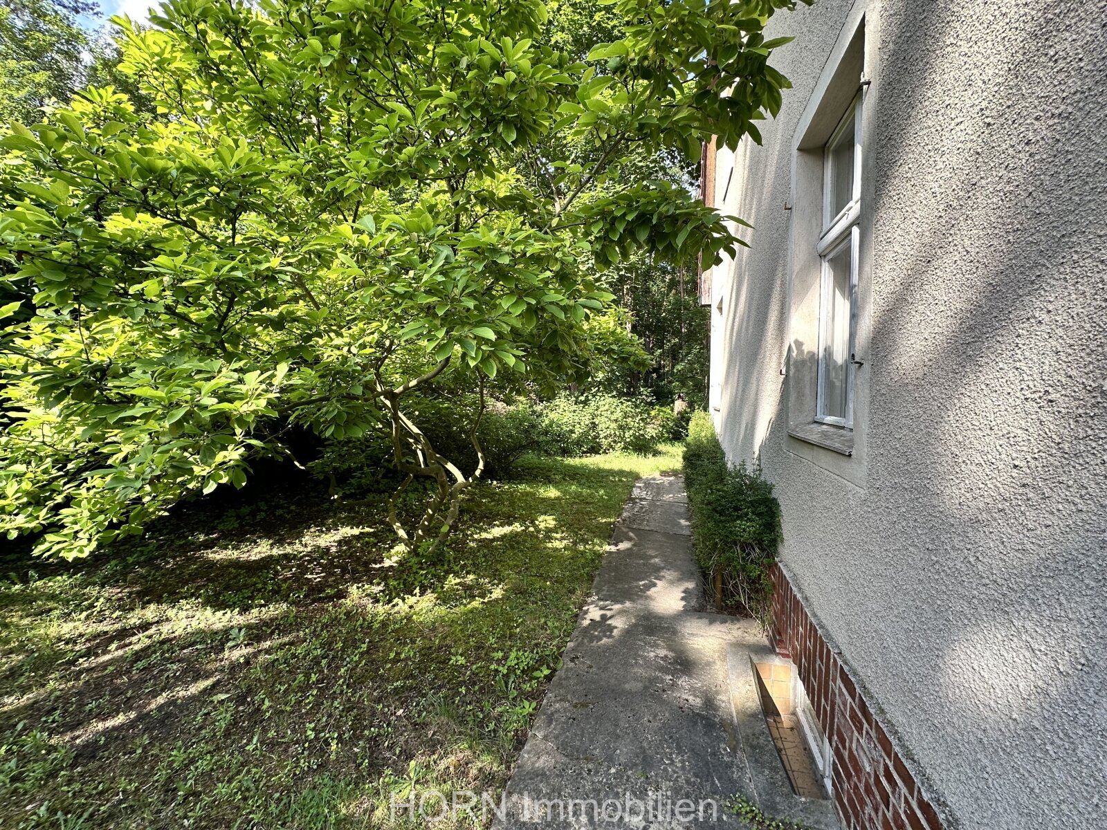 Malerisches Einfamilienhaus auf waldähnlichen Grundstück mit Zugang zum Rhin 